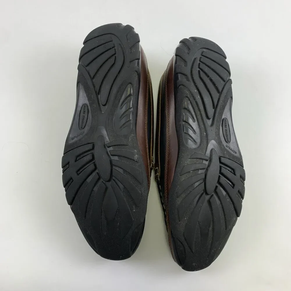 Allen Edmonds Boulder Venetian Driving Moccasin Loafer Black Brown Leather M 11‎